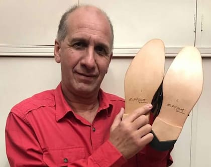 Cumpliendo el sueño de su vida.