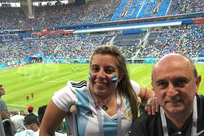 Cumplió de ir a Rusia para el Mundial 2018 junto a su papá