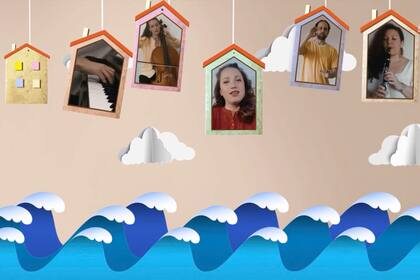 La soprano Natalia Nocetti interpreta Summertime en uno de los videos de Cunas de cantos del mundo.