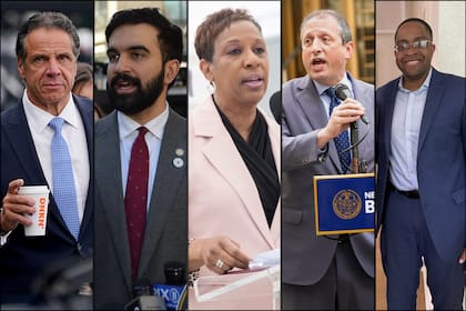 Cuomo, Mamdani, Lander, Adrienne Adams y Myrie son los cinco precandidatos que debatirán antes de la votación anticipada del 1º de junio
