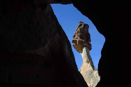 Curiosas formaciones geológicas, íconos de Capadocia