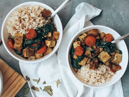 Curry de tofu