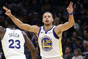 El show de la NBA: récord de triples y la noche mágica de Stephen Curry