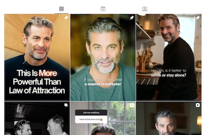 Curtis tiene una reconocida cuenta de Instagram donde postea consejos de vida