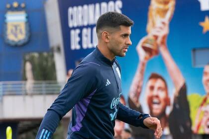 Cuti Romero compartió una foto desde la concentración de la selección y sorprendió con un detalle