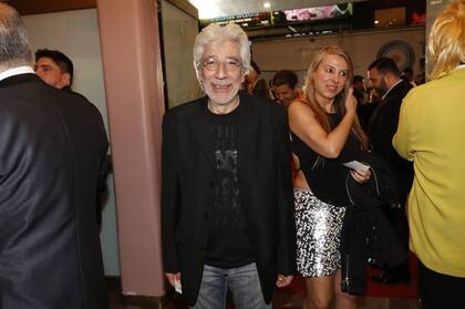 Cutuli fue otro de los actores que asistió a la ceremonia de premiación