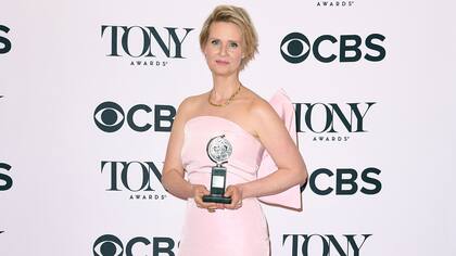 Cynthia Nixon se llevó un Tony como mejor actriz de reparto por su trabajo en Lillian Hellman´s The Little Foxes