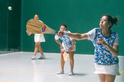 Cynthia Pinto y María García ganaron el oro en Pelota de Goma