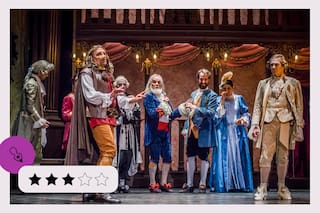 Una gran puesta para este drama romántico en que la pasión no aparece