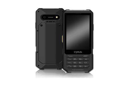 Cyrus CM17 es un teléfono robusto del fabricante alemán Cyrus, y está equipado con teclado físico, pantalla táctil y el botón dedicado para emular las llamadas de radio de dos vías