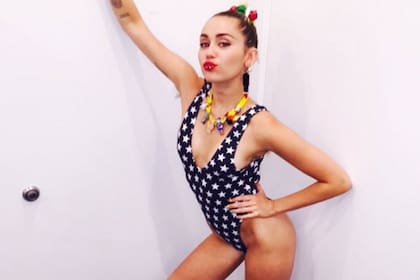 Cyrus, la presentadora de los MTV