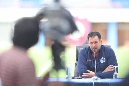 Dabove habló públicamente antes de dos cruces fundamentales para San Lorenzo: contra Huracán y Universidad de Chile.