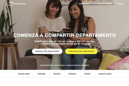 Dada Room es un sitio que une personas que buscan compartir la casa.