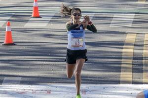 Daiana Ocampo, la argentina que corrió más rápido en la ciudad