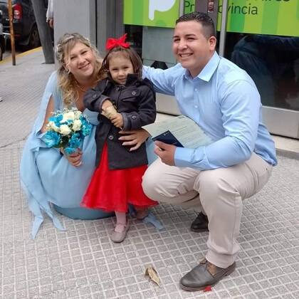 Daiana y Antonio contrajeron matrimonio