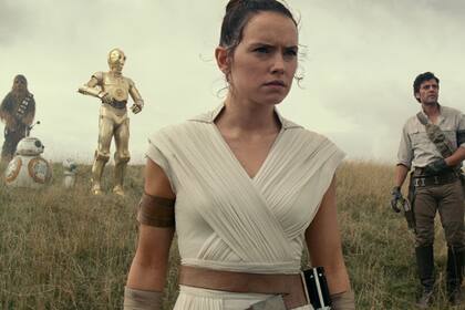 Rey (Daisy Ridley) es la gran protagonista de la tercera trilogía de Star Wars