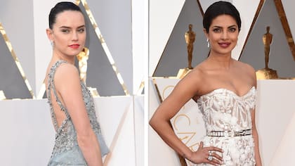 Daisy y Priyanka, en la alfombra roja