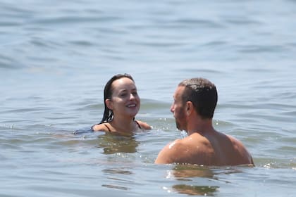 Dakota Johnson y Chris Martin