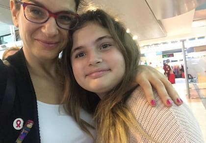 Dalia Gutmann con su hija Kiara (Foto: Instagram:@daliagutmann)