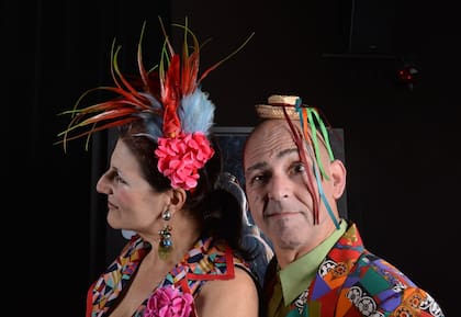 Dalila y Leandro Rosati, en Mangangá, de los CometaBras