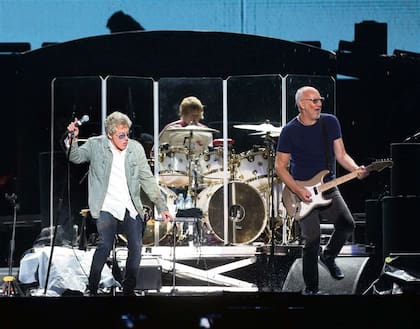 Daltrey, Zak, el hijo de Ringo Starr, y Townshend debutaron en la Argentina