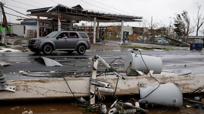 El huracán Irma había barrido Puerto Rico el pasado 6 de septiembre y había dejado a más de un millón de personas sin electricidad, pero sin causar muertes ni daños generalizados como en islas cercanas