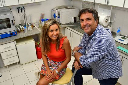 Damaris Reynoso y Diego Ini, fundadores de la empresa