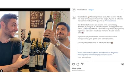 Damián Arabia es dueño de Finca Los Dioses, junto con Lean Germain