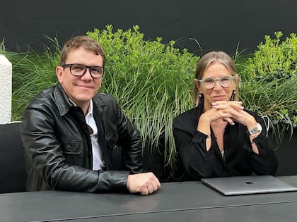 Damián Ayarza y Gracie Ullmann, encargados del paisajismo