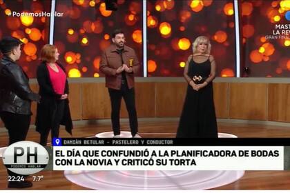 Damián Betular contó su anécdota de cuando pasó mucha vergüneza en PH, Podemos hablar, en Telefe