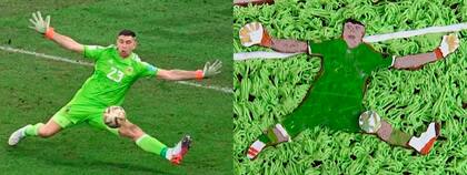 Damián De Santo optó por la histórica atajada del arquero de la Selección