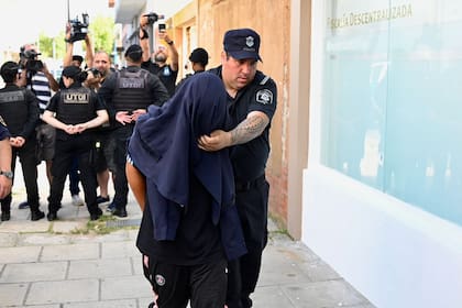 Damián Kopelian (21), fue trasladado a Mar de Ajó por la Policía de la provincia de Buenos Aires para presentar declaración indagatoria
