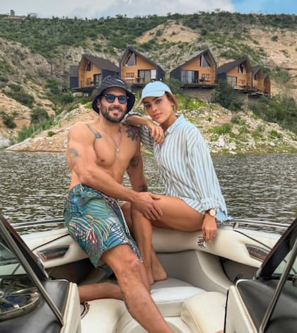 Damián Pasquini y Sara Corrales, juntos de vacaciones (Instagram/@saracorrales)