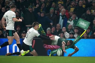 El triunfo de Springboks sobre Irlanda con el mejor jugador del mundo y el espectacular try de Francia