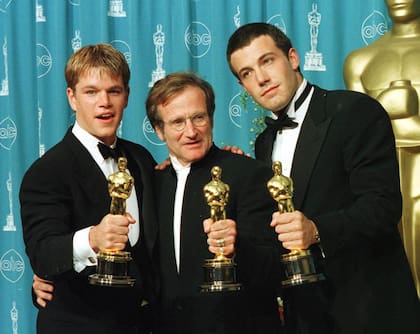 Matt Damon, Robin Williams, Ben Affleck y sus Oscar por El busca del destino