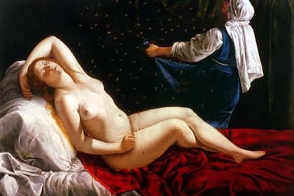 Dánae (1612) - Artemisia Gentileschi