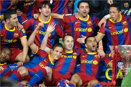 Dani Alves compartió plantel con Lionel Messi en el Barcelona