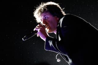 Ciro tocó con sus ex compañeros de Los Piojos en River