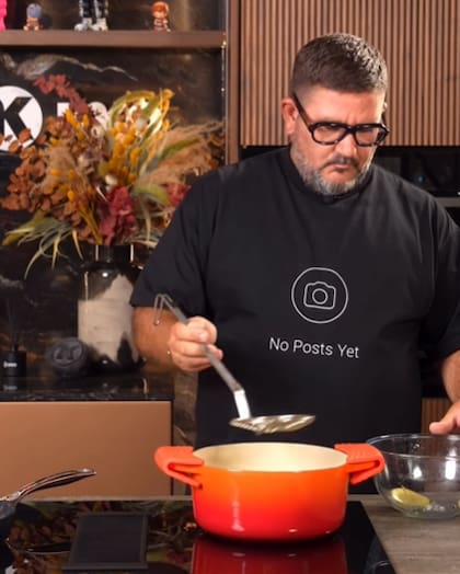 Dani García se volvió muy popular en las redes sociales con sus recetas (Foto: @danigarcia7)