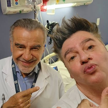 Daniel Ambrosino estuvo internado en el Sanatorio Finochietto (Foto: Instagram/@danielambrosino)