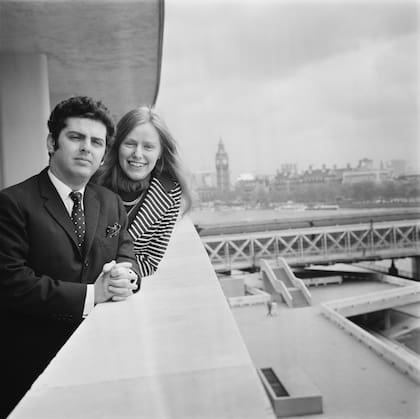 Daniel Barenboim y Jacqueline Du Pré en 1968: la pareja más famosa de la música clásica, luego de Clara y Robert Schumann.