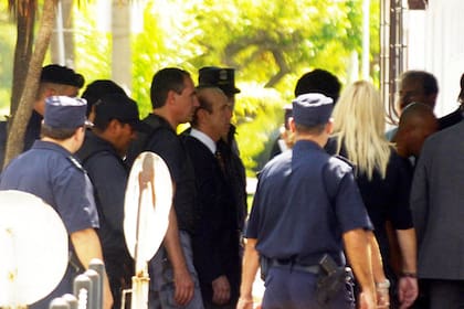 Daniel Bellini durante el juicio por el asesinato de la madre de su hija.