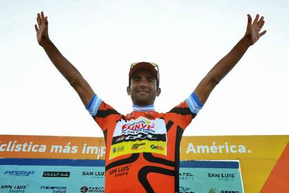 Daniel Díaz festejó su segundo triunfo en el Tour de San Luis