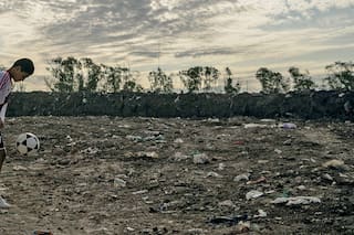 En fotos: sueña con jugar en la primera de River y comprarle una casa a su madre