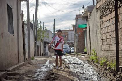 Daniel Dorado, "Dani", tiene 12 años y vive en el barrio Costa Esperanza en la provincia de Buenos Aires