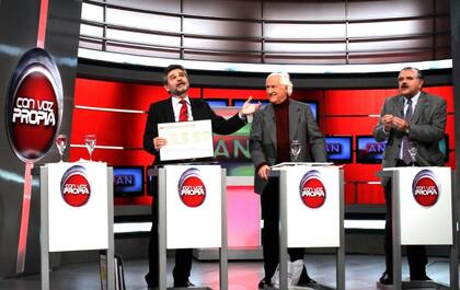 Daniel Filmus, Fernando Pino Solanas y Ricardo López Murphy participaron de un acalorado debate antes de las elecciones porteñas