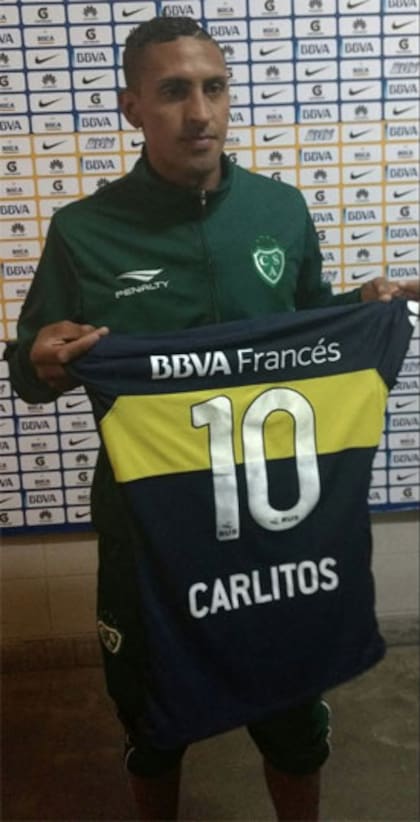 Daniel Garro, el futbolista de Sarmiento, fanático de Tevez