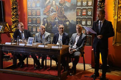 Daniel Gerold, Jorge Augusto Sapag, Marcos Bulgheroni y Nicolás Gandoni fueron parte de la conversación presentada por Daniel López