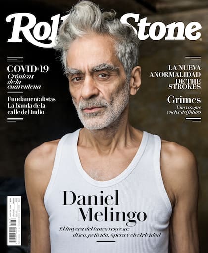 Daniel Melingo en la tapa de Rolling Stone de mayo