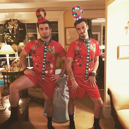 Daniel Neeson (28) y Micheál Richardson (30), los dos hijos de Natasha Richardson y Liam Neeson